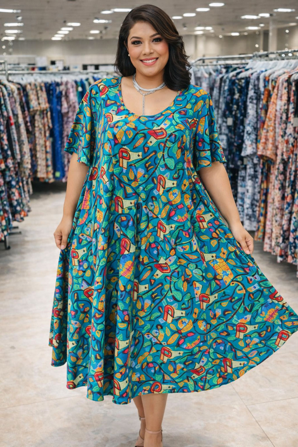 Rochie Maxi din Vascoza cod 0099 1 - Rochie Maxi din Vascoza cod 0099 Rochie Maxi din Vascoza cod 0099